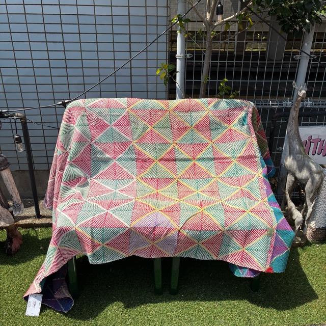 ヴィンテージカンタキルト11 made in Indiaマルチカバー
