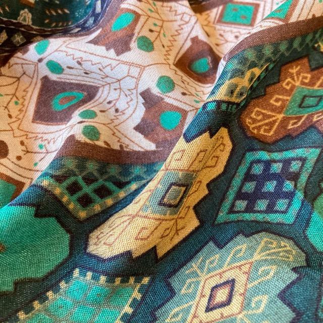 TOPANGA Accessory スムースビッグストール エキゾチック