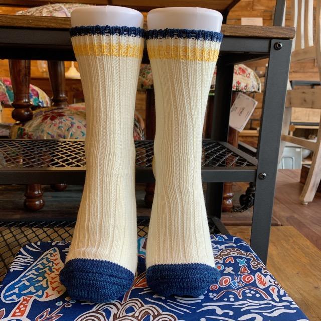 Velence　ソックス　brightwin BEDWIN & THE HEARTBREAKERS - 【ラスト1点】2 Pcs LINE SOCKS