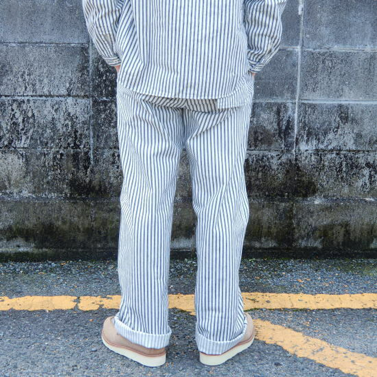 LOLO ロロ 8オンスデニムパンツ ヒッコリー – BON ETO vikings