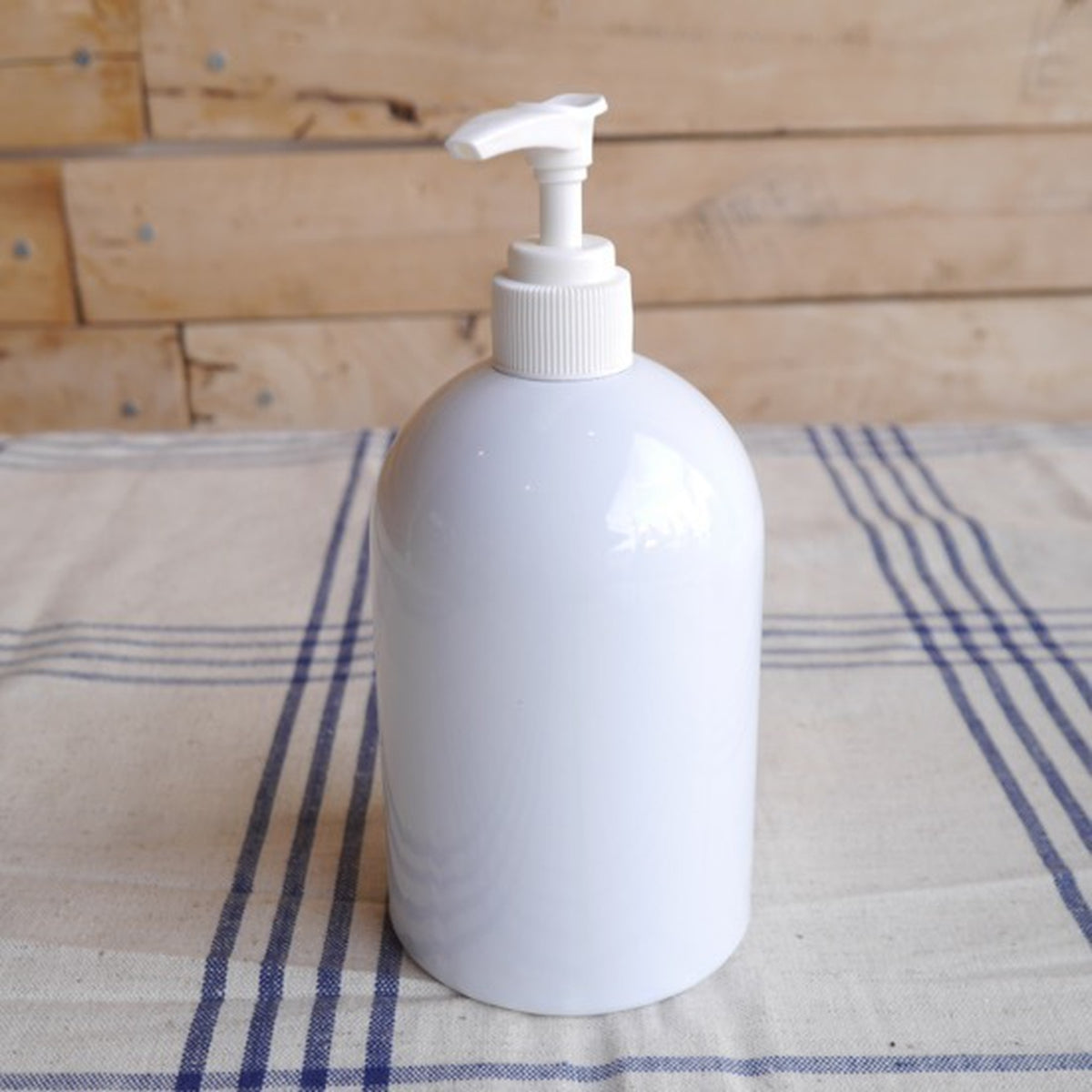 旧イマンのリボンホーローソープディスペンサー aa05832368ea7651108b50cfb5c4d6