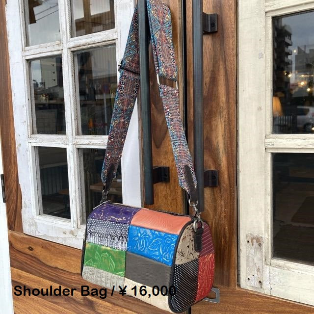 patchwork shoulder bag ショルダーバッグ　パッチワーク