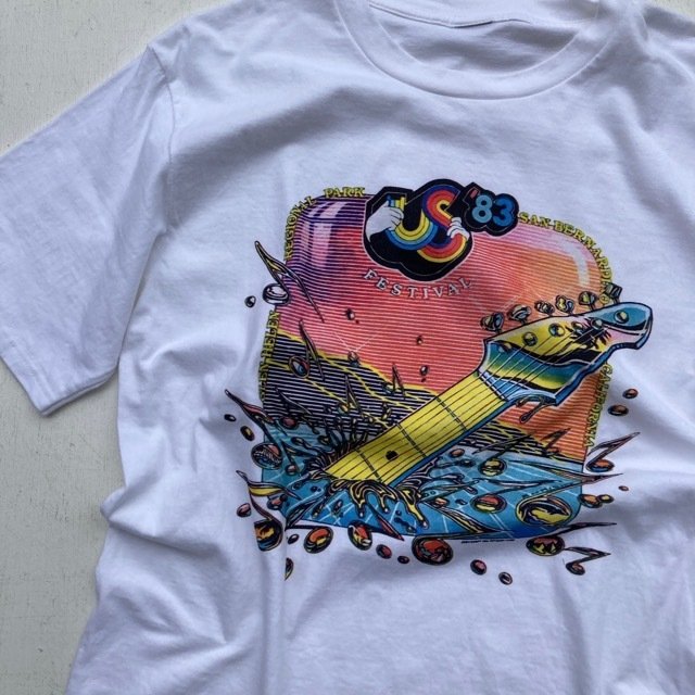 TOPANGA Lady's　USフェスTシャツ　ホワイト【メール便可】 TOPANGA Lady's USフェスTシャツ ホワイト – BON ETO vikings