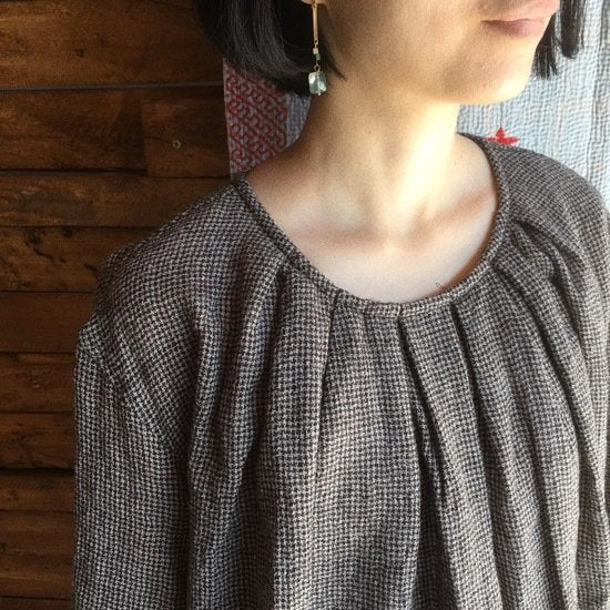 専用です【新品】ichiイチ ウールガーゼ タックスカート ICHI Antiquites (イチアンティークス) ウールガーゼタータンチェック