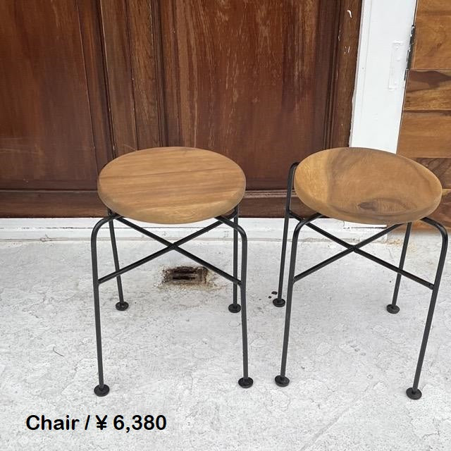 アイアンスタッキングスツール – BON ETO vikings