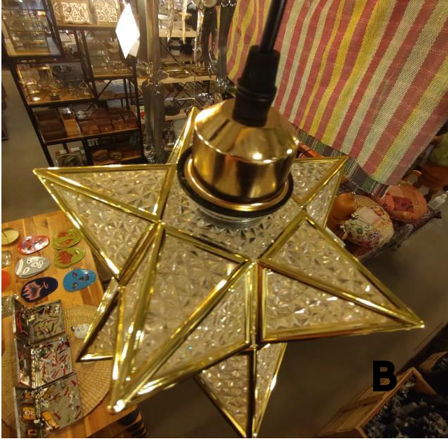 TOPANGA Lighting MOdern Gold Star Pendant Lamp 2Types in Total Dining