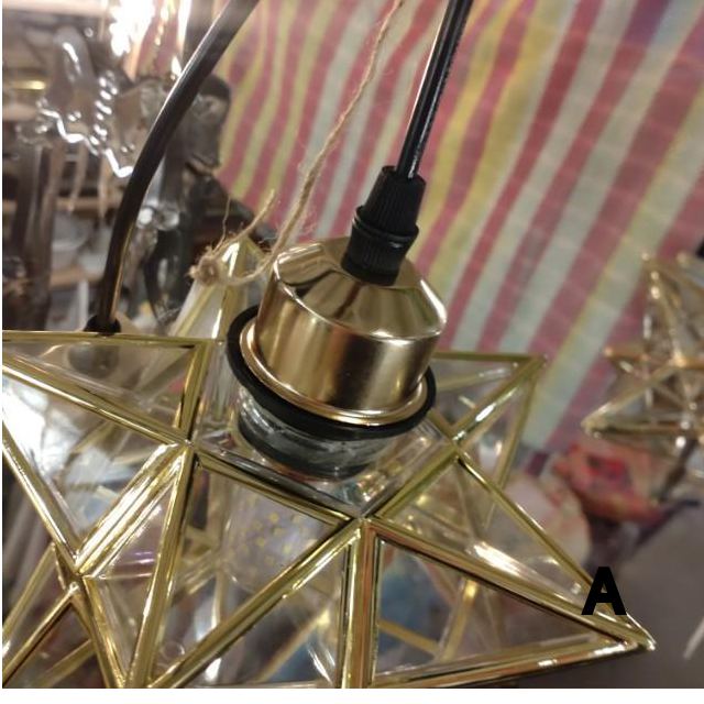 TOPANGA Lighting MOdern Gold Star Pendant Lamp 2Types in Total Dining