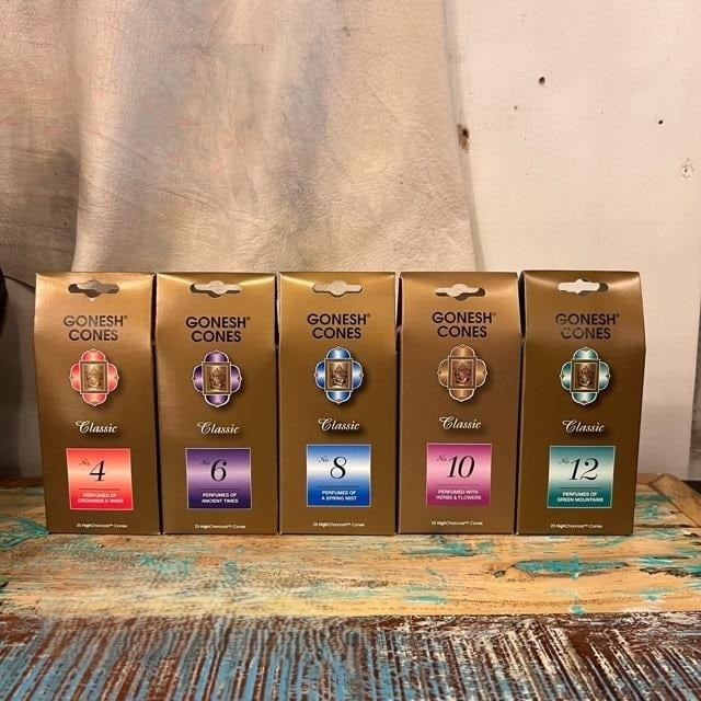 GONESH Incense Cone/Classic Series 5 types Miscellaneous goods Fragrance Interior goods Living room Bedroom Relaxation GONESH