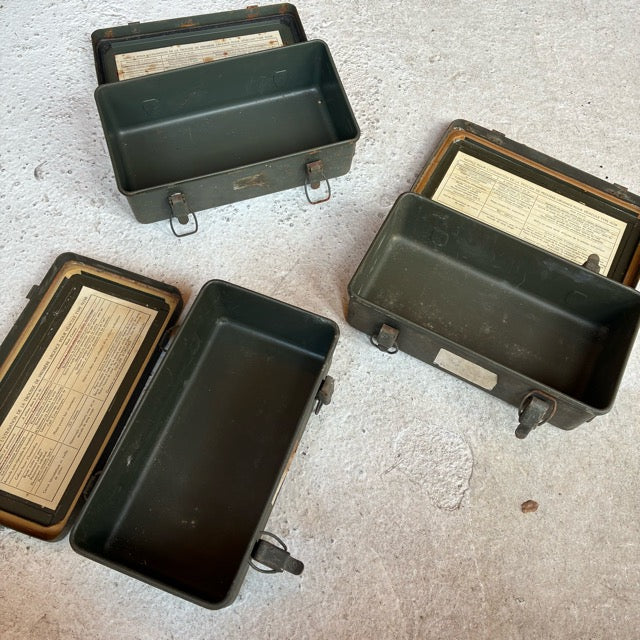 French Army First Aid Metal Box