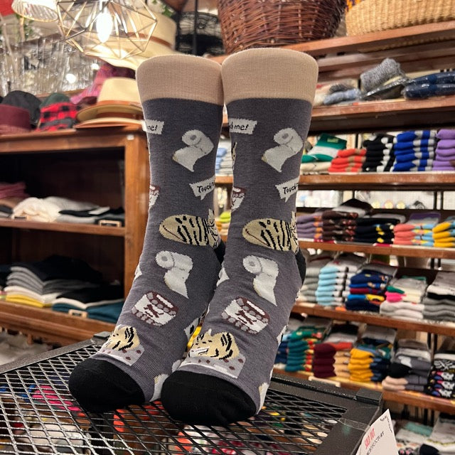 TOPANGA SOCKS Lady's　日常キャットソックス