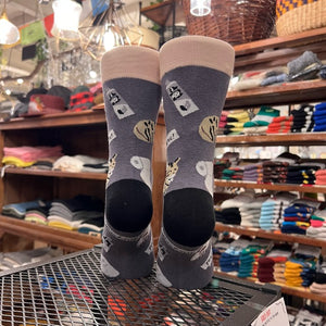 TOPANGA SOCKS Lady's　日常キャットソックス