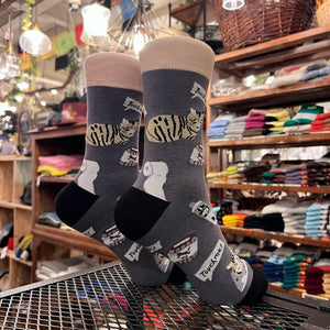 TOPANGA SOCKS Lady's　日常キャットソックス