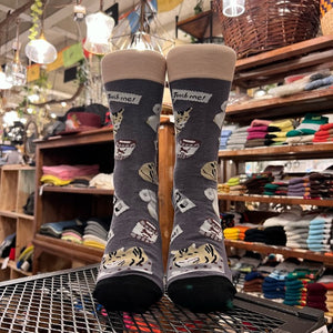 TOPANGA SOCKS Lady's　日常キャットソックス