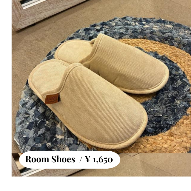 DULTON　ダルトン　ワンタグコーデュロイルームシューズ　ベージュ　CORDUROY SLIPPERS EV　レディース　スリッパ　ブラウン　ブラック　室内履き