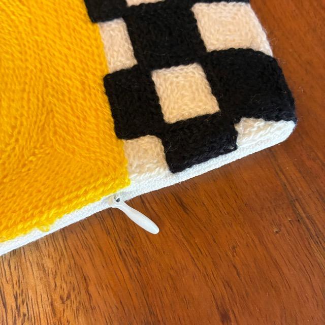 TOPANGA Homefurnishing Cat Embroidery Cushion Cover 45×45cm H