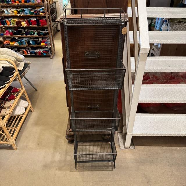 ダルトン　ワイヤー マガジン ラック　本棚　本　インダストリアル　アメリカンスタイル　アンティーク