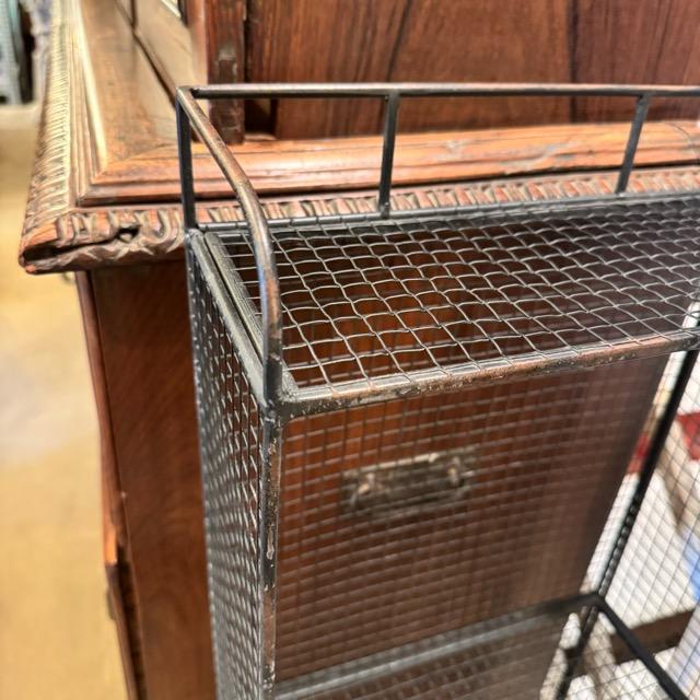 ダルトン　ワイヤー マガジン ラック　本棚　本　インダストリアル　アメリカンスタイル　アンティーク