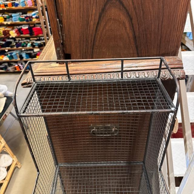 ダルトン　ワイヤー マガジン ラック　本棚　本　インダストリアル　アメリカンスタイル　アンティーク