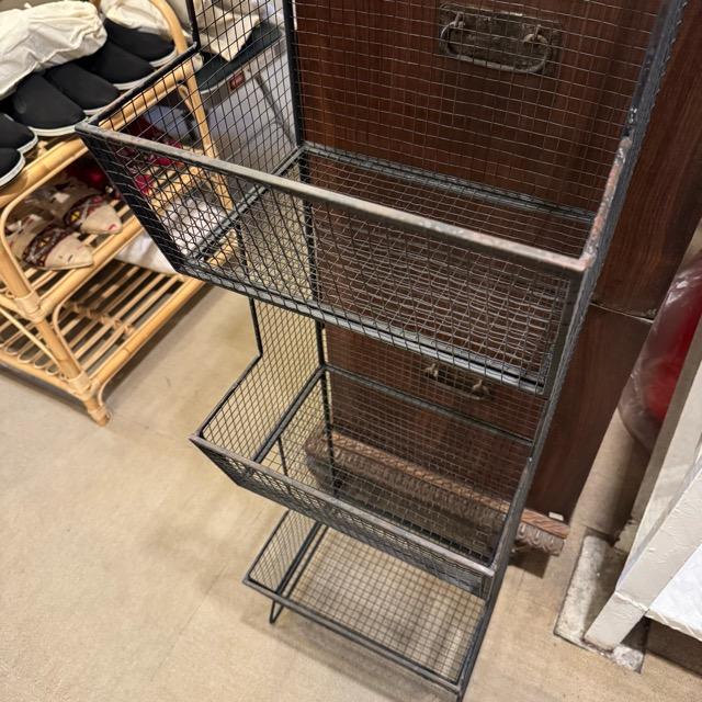 ダルトン　ワイヤー マガジン ラック　本棚　本　インダストリアル　アメリカンスタイル　アンティーク