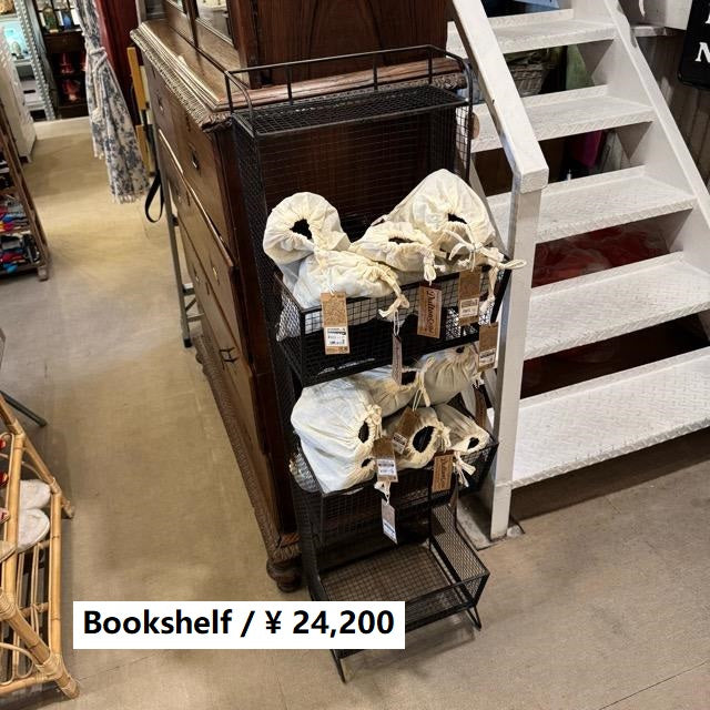 ダルトン　ワイヤー マガジン ラック　本棚　本　インダストリアル　アメリカンスタイル　アンティーク