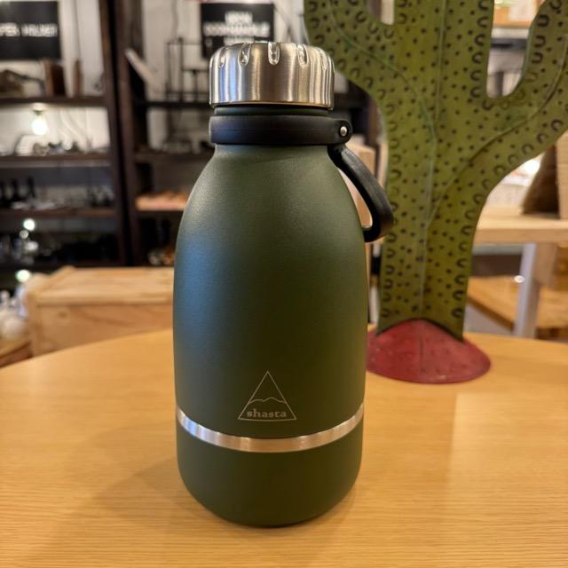 shasta シャスタ リボトル 1000ml 1L　全２色　カーキ　シルバー　水筒 　お湯　スープ　保冷　保温　ステンレス　旅行　アウトドア　スポーツ　アメリカ