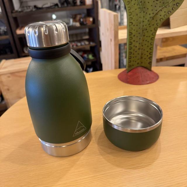 shasta シャスタ リボトル 1000ml 1L　全２色　カーキ　シルバー　水筒 　お湯　スープ　保冷　保温　ステンレス　旅行　アウトドア　スポーツ　アメリカ
