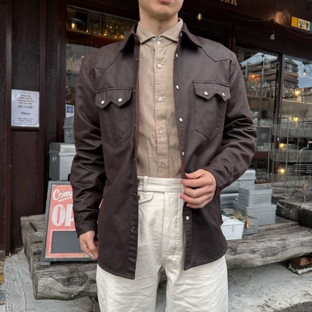 Topanga men’s　レザースタイル　ウェスタンシャツ　フロントポケット　ファッション　メンズ　トップス　コットン　ポリエステル　シャツ　カジュアルコーデ