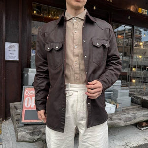 Topanga men’s　レザースタイル　ウェスタンシャツ　フロントポケット　ファッション　メンズ　トップス　コットン　ポリエステル　シャツ　カジュアルコーデ
