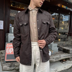 Topanga men’s　レザースタイル　ウェスタンシャツ　フロントポケット　ファッション　メンズ　トップス　コットン　ポリエステル　シャツ　カジュアルコーデ