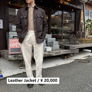 Topanga men’s　レザースタイル　ウェスタンシャツ　フロントポケット　ファッション　メンズ　トップス　コットン　ポリエステル　シャツ　カジュアルコーデ