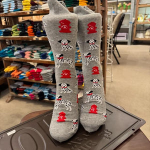 TOPANGA SOCKS Men's　ダルメシアン　靴下　メンズソックス　派手ソックス　犬　いぬ　イヌ　ドッグ　ポスト　足元ファッション　プチギフト