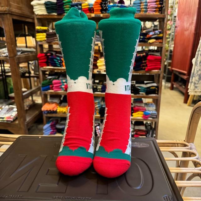 TOPANGA SOCKS Lady's　イタリア　ピサの斜塔　ソックス　世界遺産　海外　旅行　スニーカー　足元ファッション　靴下　ユニーク　プチギフト　