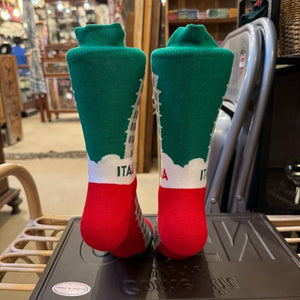 TOPANGA SOCKS Lady's　イタリア　ピサの斜塔　ソックス　世界遺産　海外　旅行　スニーカー　足元ファッション　靴下　ユニーク　プチギフト　