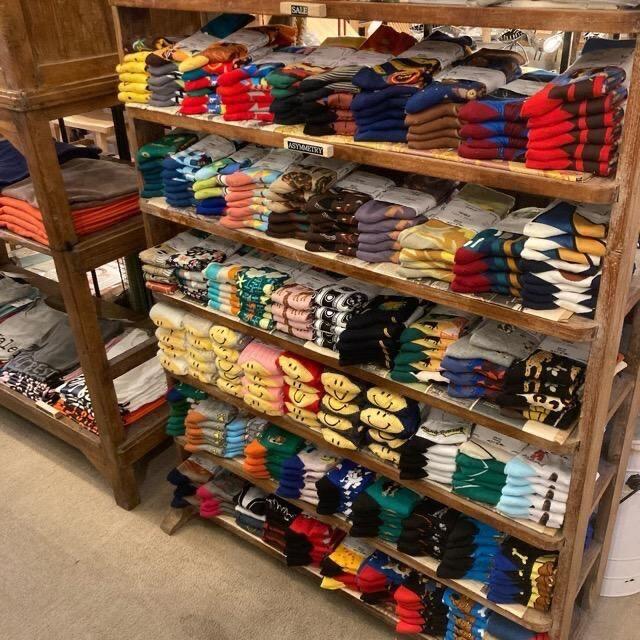 TOPANGA SOCKS Lady's　ひなアヒルの大群　アヒル　ひな　雛　黄色　靴下　ユニーク　足元ファッション　プチギフト　クルーソックス　スニーカー