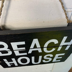 サインボード　BEACH HOUSE　アソート　英字　オールドウッド　リサイクルウッド　古材　DIY　看板 海　海の家