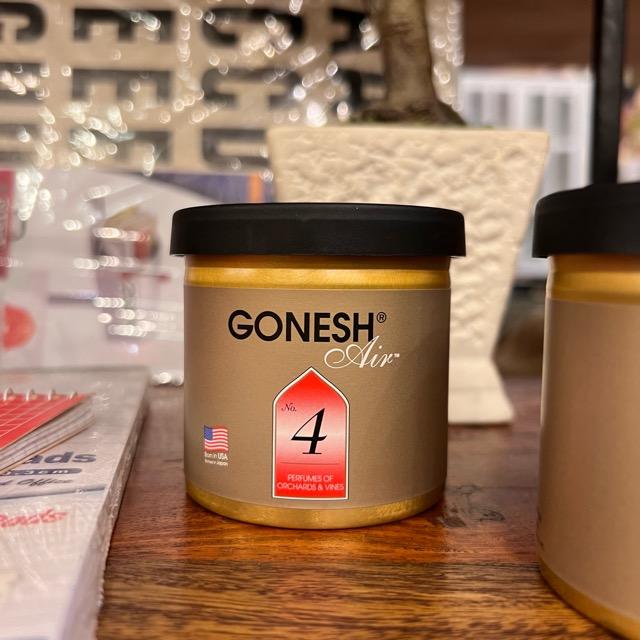 GONESH　ゲルエアフレッシュナー No.1　全2種　雑貨　香り　フレグランスジェル　芳香剤　インテリア雑貨　リビング　寝室　リラックス　GONESH