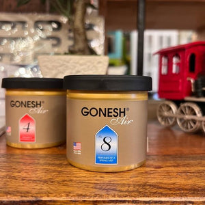 GONESH　ゲルエアフレッシュナー No.1　全2種　雑貨　香り　フレグランスジェル　芳香剤　インテリア雑貨　リビング　寝室　リラックス　GONESH