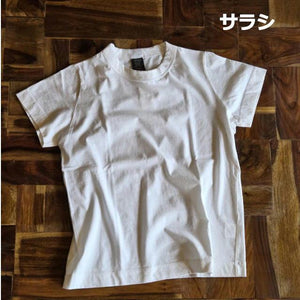 homspun 　ホームスパン　天竺半袖Tシャツ　全８色　サラシ　イエロー　ブラック　カーキ　ダークグリーン　サックス　セージ　ピンク　カットソー　定番　