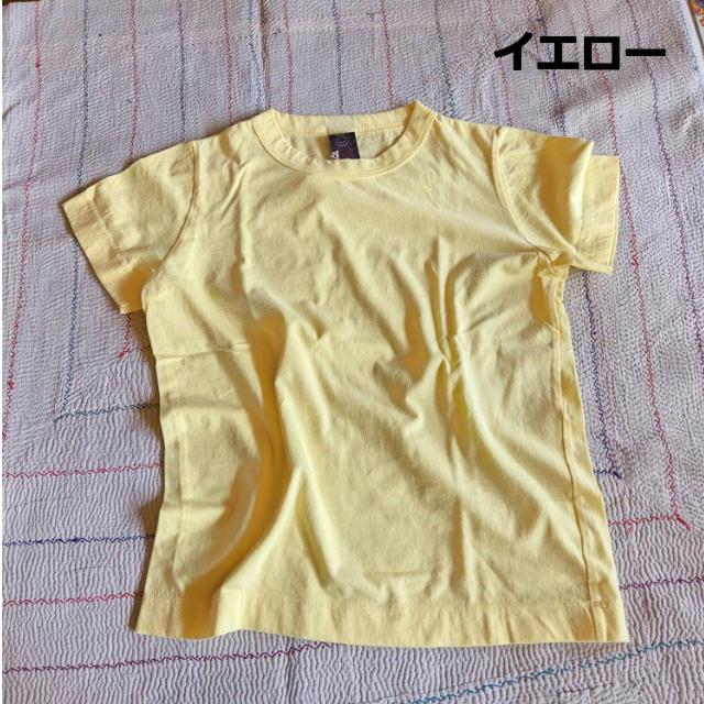 homspun 　ホームスパン　天竺半袖Tシャツ　全８色　サラシ　イエロー　ブラック　カーキ　ダークグリーン　サックス　セージ　ピンク　カットソー　定番　