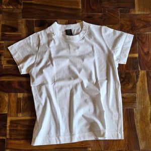 homspun 　ホームスパン　天竺半袖Tシャツ　全８色　サラシ　イエロー　ブラック　カーキ　ダークグリーン　サックス　セージ　ピンク　カットソー　定番　