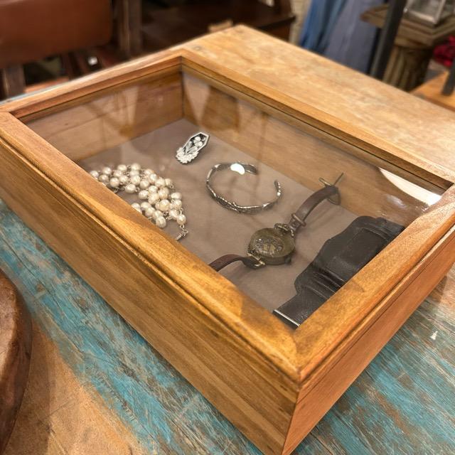 Philippine Pine Stacking Accessory Case, Small Size, for Jewelry and Valuables Display
