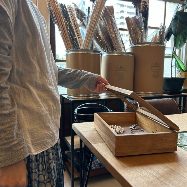 Philippine Pine Stacking Accessory Case, Small Size, for Jewelry and Valuables Display