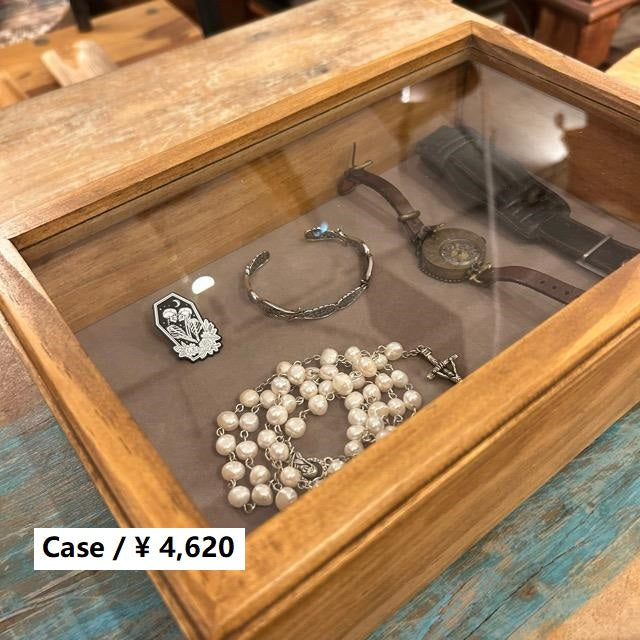 フィリピン　パイン スタッキング アクセサリーケース 　Sサイズ　ジュエリー　貴重品　ディスプレイ