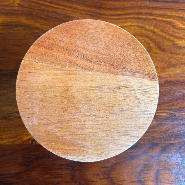 Wooden cake stand, small size, mahogany, accessory stand, storage