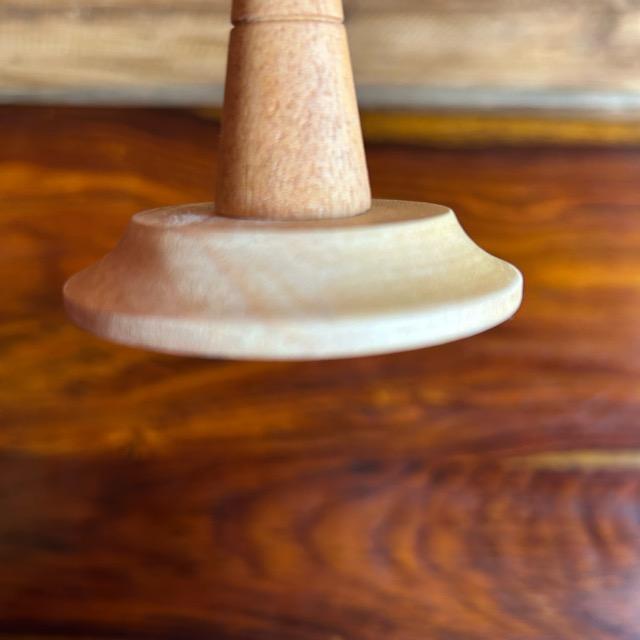 Wooden cake stand, small size, mahogany, accessory stand, storage