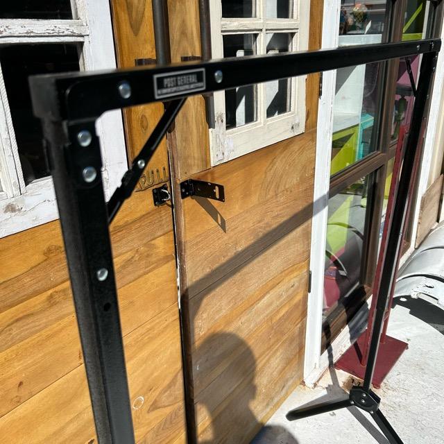 Exhibition Foldable Hanger Rack Black Coat Hanger Coat Hanger Clothes Hanger Clothes Dryer Camping Event Fixtures Marche Fixtures