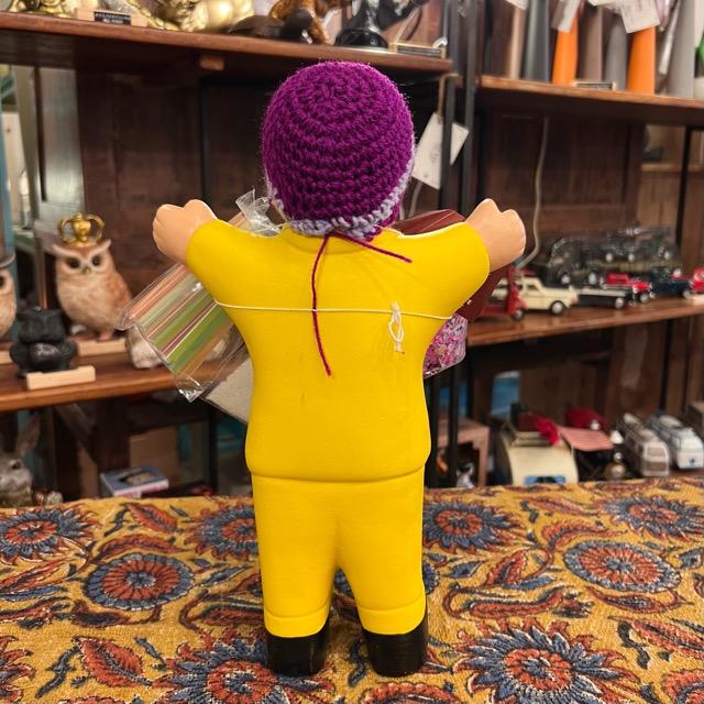 Ekeko doll, large size, available in 3 colors: yellow, green, gold