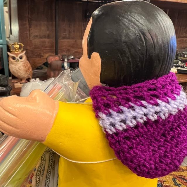 Ekeko doll, large size, available in 3 colors: yellow, green, gold