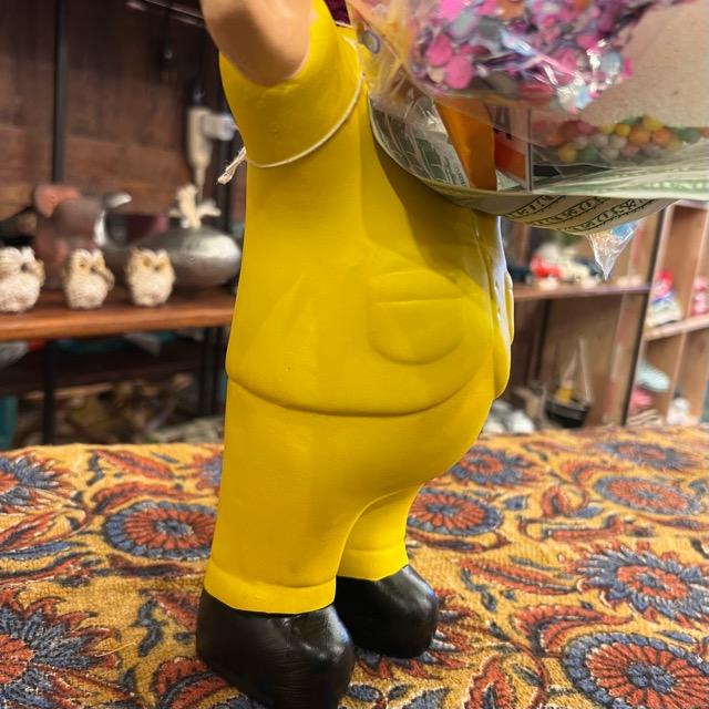 Ekeko doll, large size, available in 3 colors: yellow, green, gold