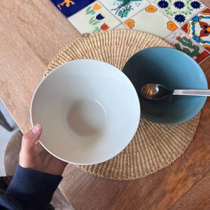 Tordu ねじり型 どんぶり　美濃焼　ボウル　丼　茶碗　めし碗　和食器　陶器　大鉢　ラーメン鉢　スープボウル　麺鉢